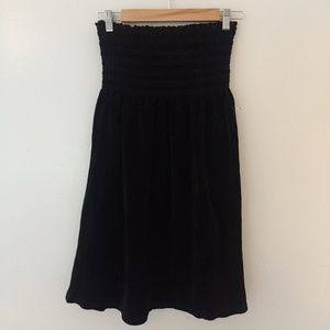 Juicy Couture Velour Tube Dress, NWT, Black XL